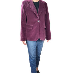 MAX MARA WEEKEND Wide Wale Corduroy Blazer Size Large